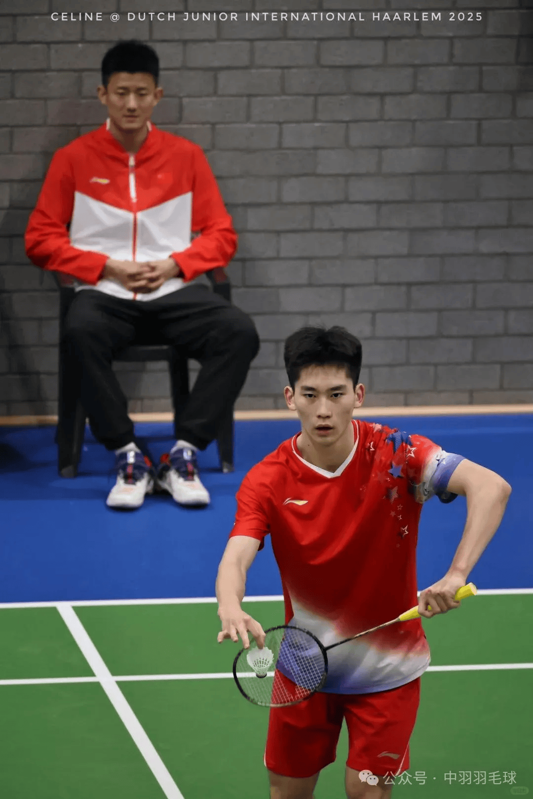 印尼羽毛球队完胜法国羽毛球队，谌龙统治全场